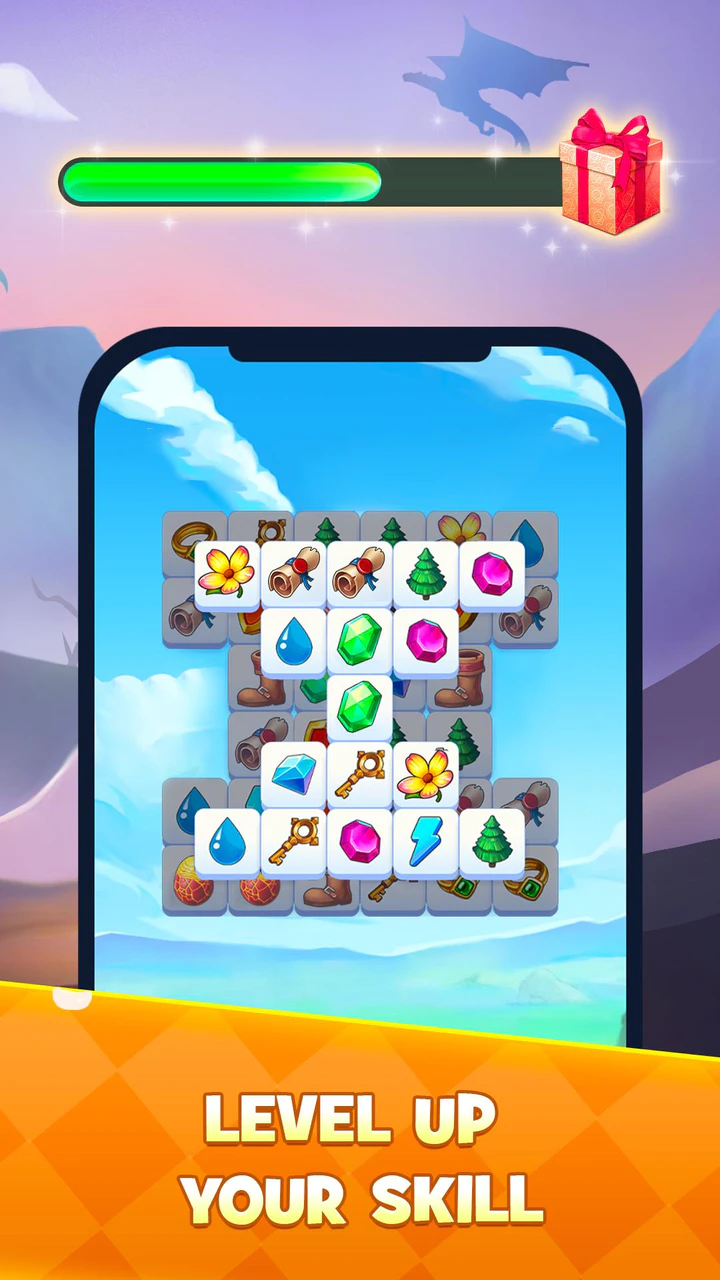 Скачать Dragon Tile : Match Mahjong APK v1.3.0 для Android