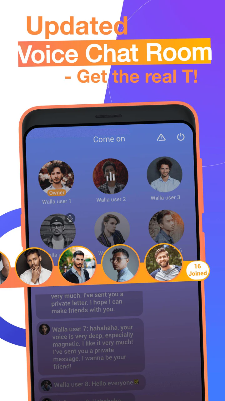 Download Walla - Gay chat APK v4.4.2 For Android