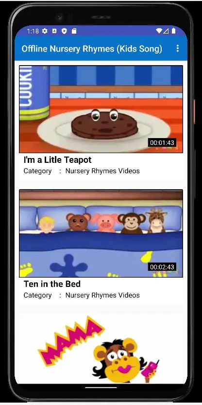 Nursery rhymes app online download offline