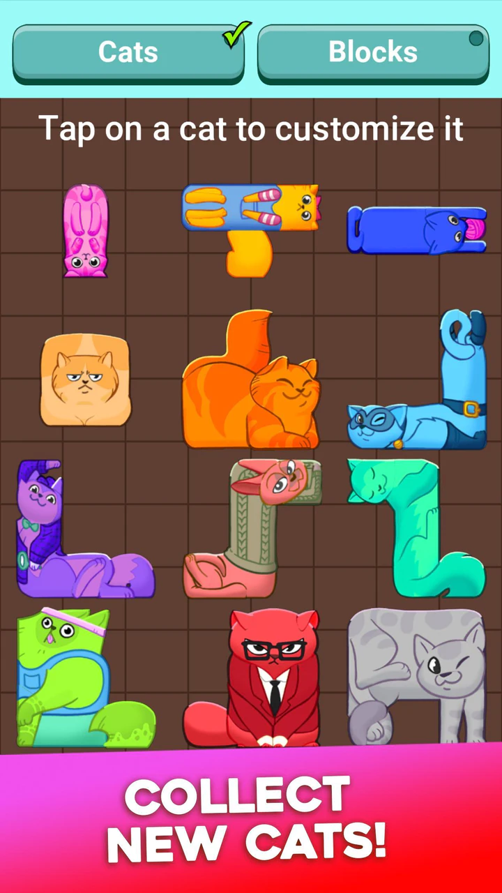 Скачать Puzzle Cats MOD APK v1.2.1.1093 для Android