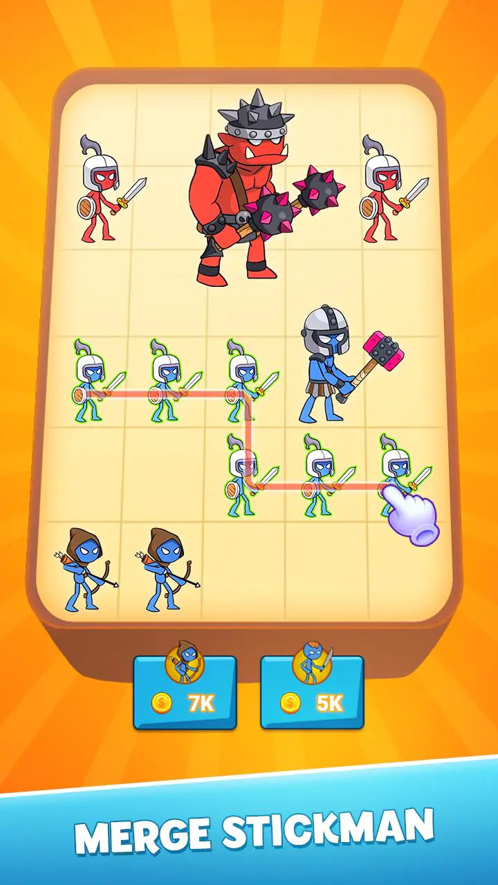 Скачать Merge Stickman - Stick War MOD APK v1.16 для Android