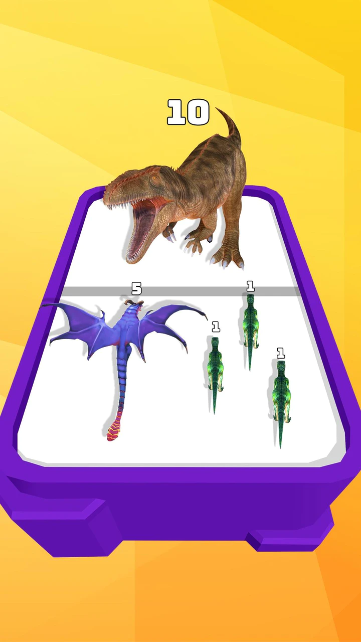 Скачать Merge Master: Dinosaurs Game MOD APK v1.2.8 для Android