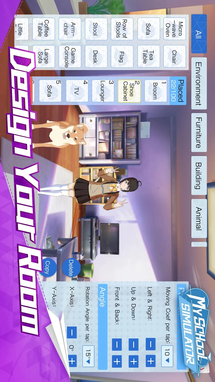 Скачать My School Simulator MOD APK v0.1.173559 для Android