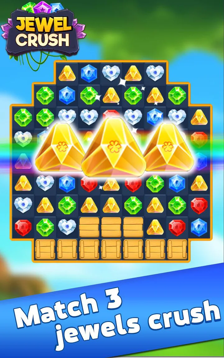 Скачать Jewel Switch Crush MOD APK v1.2.14 для Android