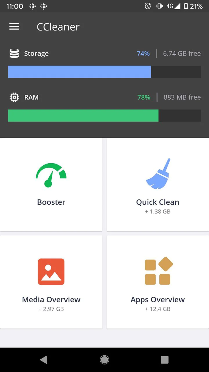 Скачать CCleaner: очистка мусора MOD APK v6.5.0 (Pro разблокирован) для  Android