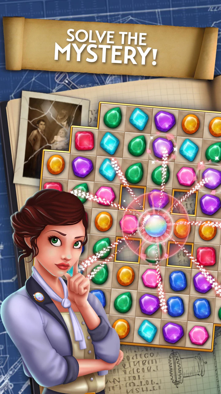 Скачать Mystery Match - Puzzle Match 3 MOD APK v2.64.0 для Android