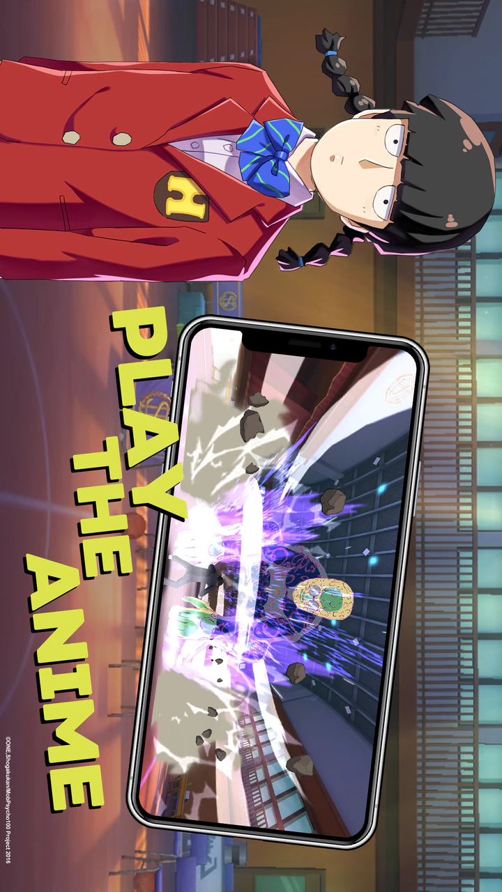 Скачать Mob Psycho 100: Psychic Battle MOD APK v17.43.2 для Android