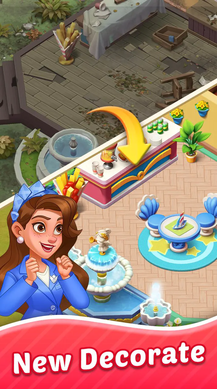 Скачать County Story: Merge & Cooking APK v1.2.0 для Android