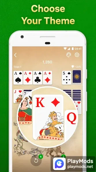 Solitaire Klondike Fish програмаас үнэгүй худалдаж авсан MOD AK