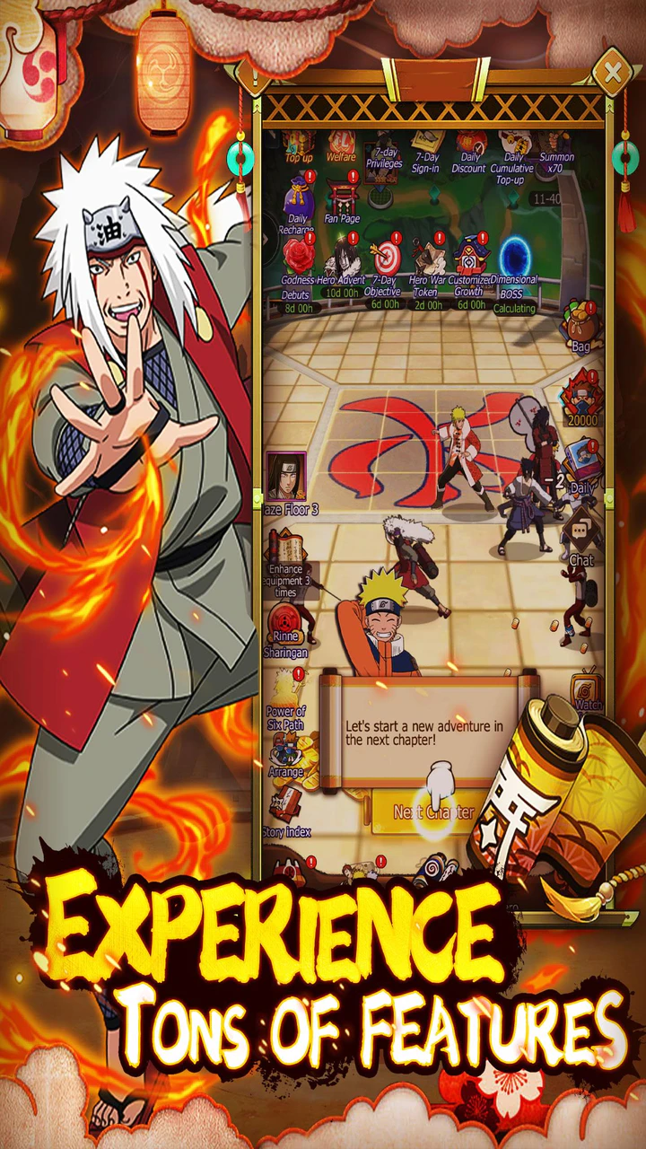 Скачать Konoha House:Ninja Master APK v1.27.0 для Android