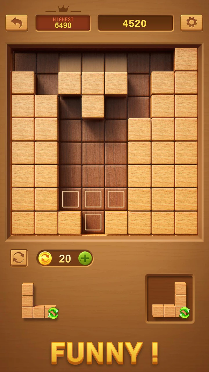 Скачать Wood Block Puzzle - блок-пазл APK v1.4.6 для Android