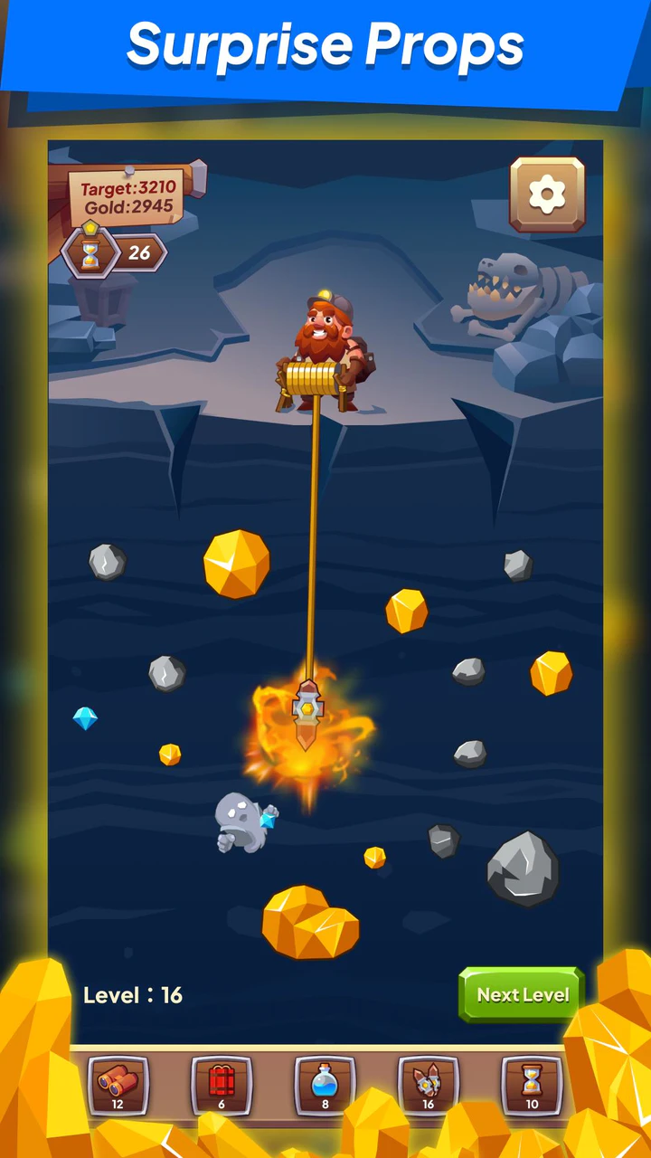 Скачать Gold Miner - Classic Gold APK v1.1.1.421 для Android