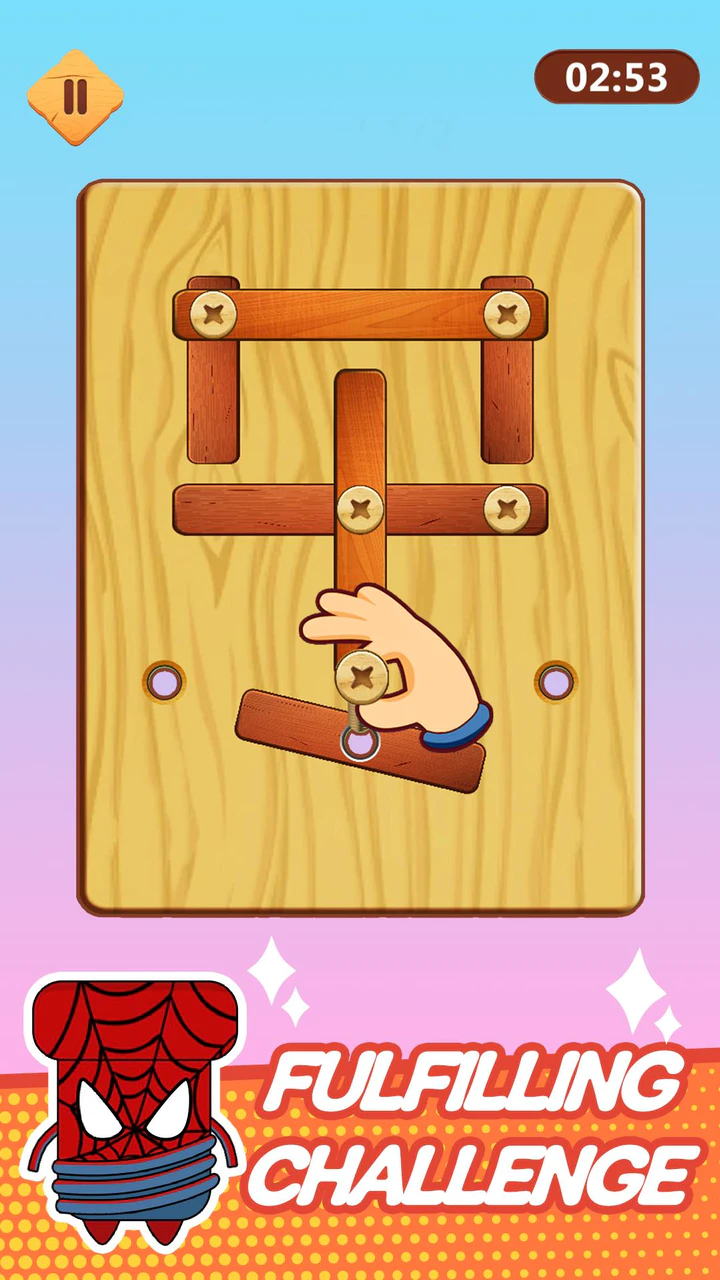 Скачать Wood Nuts & Bolts Puzzle APK v6.7 для Android