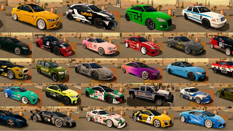 Мод на car parking много