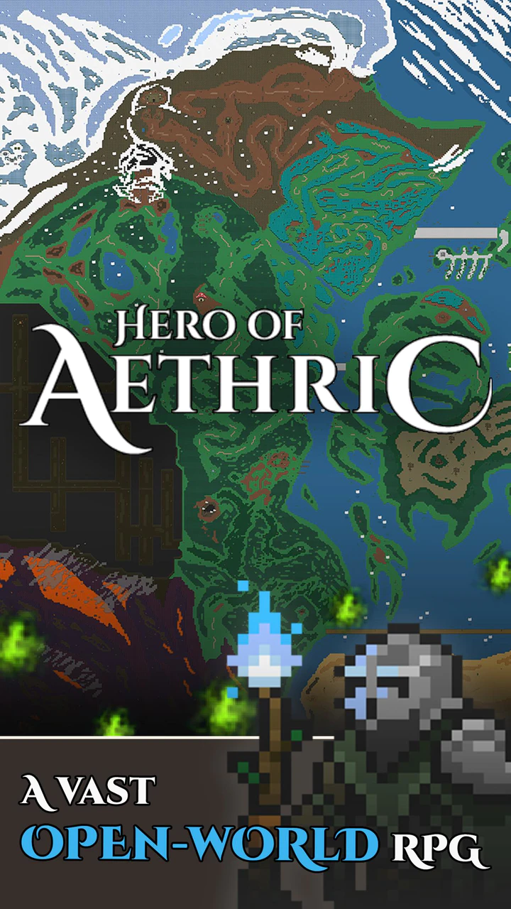 Скачать Hero of Aethric | Classic RPG APK v1.3.3 для Android