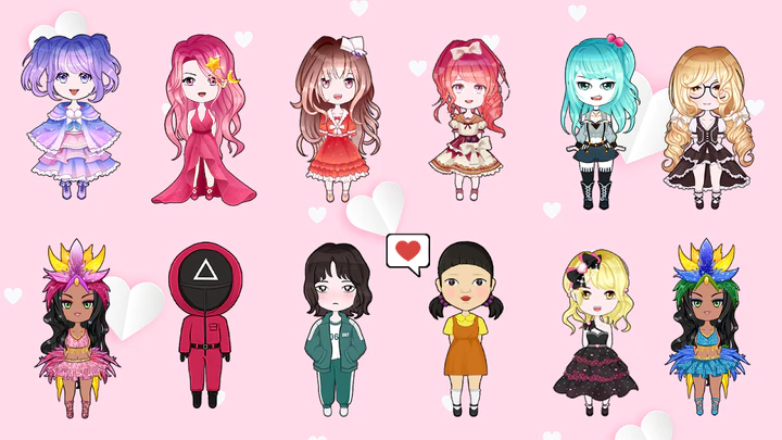 Download Chibi Dolls Dress up Games MOD APK v1.5.3 for Android