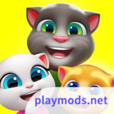 My Talking Tom Friends (Unlimited Money) - playmods.one
