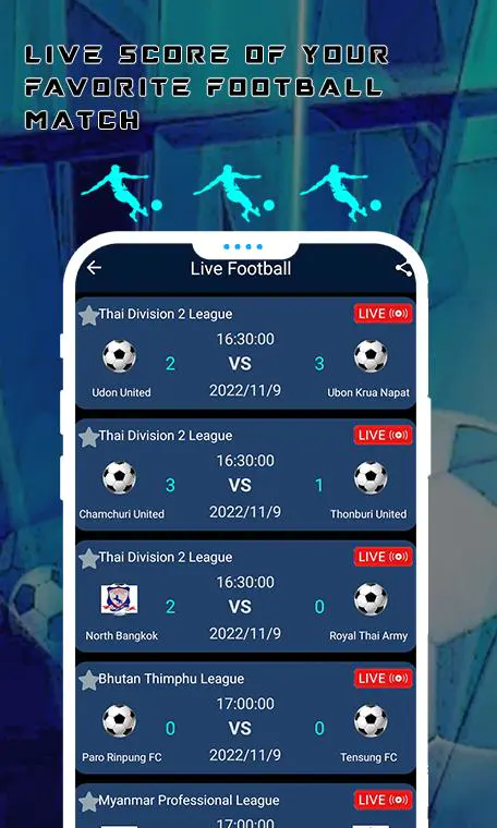 Streaming football online apk