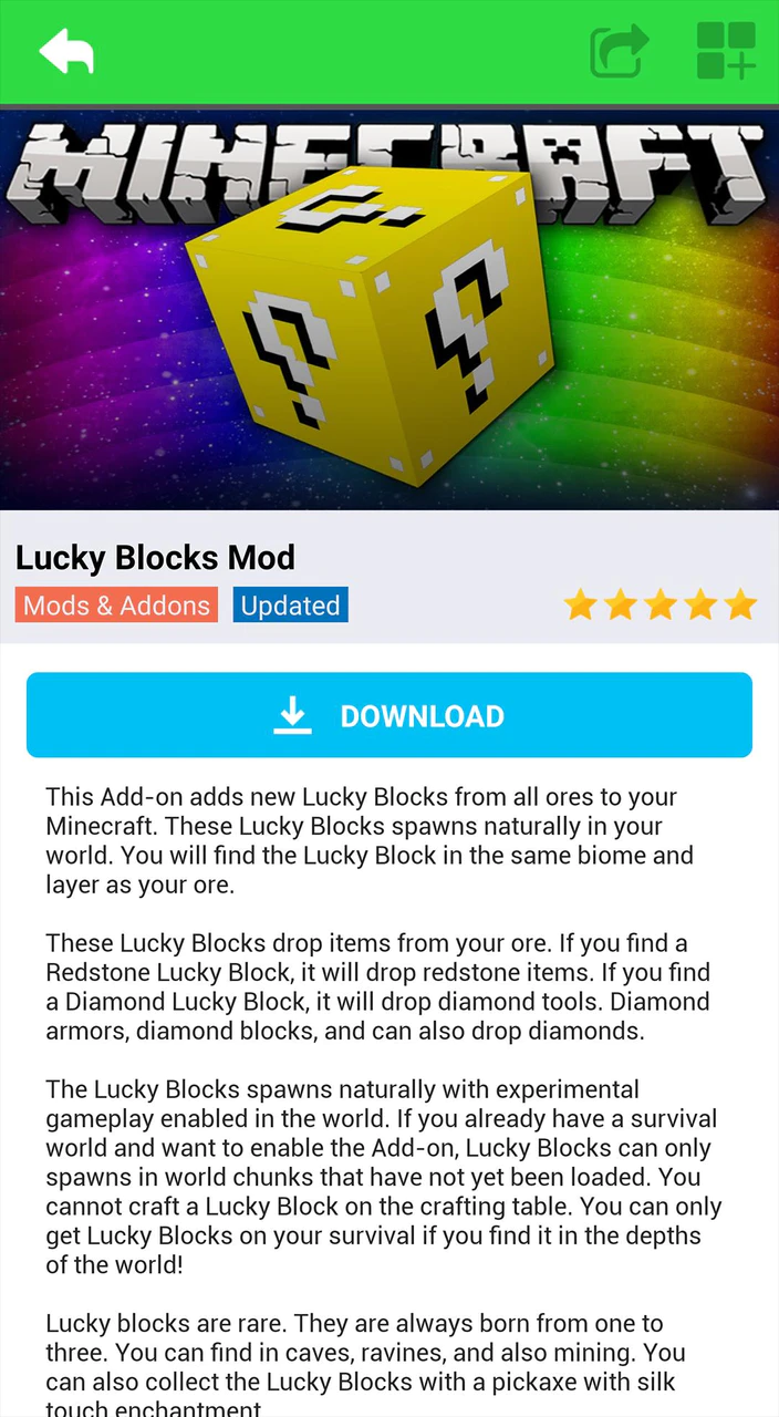 Скачать Лаки Блок Мод MOD APK v1.1.9 для Android