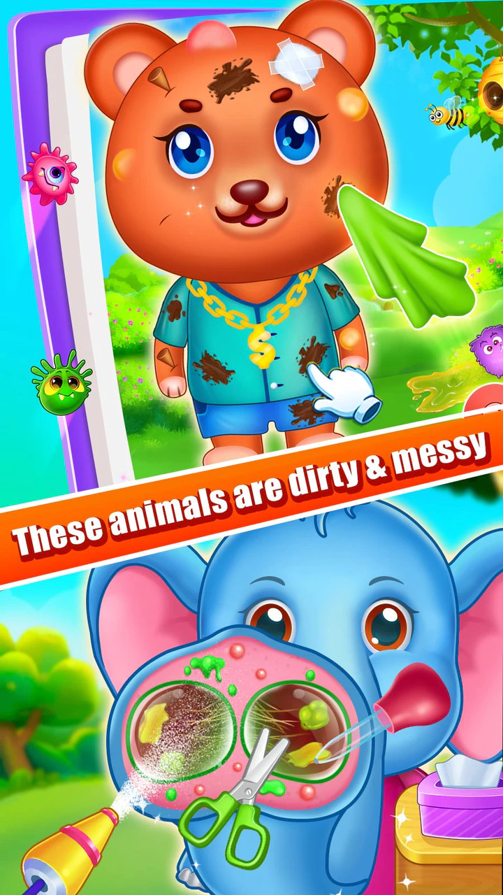 Download Cute pet doctor game APK v7.0 For Android