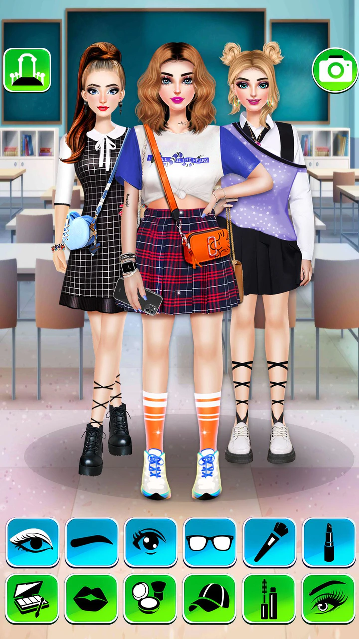 Скачать College Fashion Dress up Girls APK v2.9.1 для Android