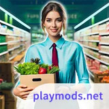 Supermarket Cashier Games 3D(Unlimited Resources)0.4_playmods.net
