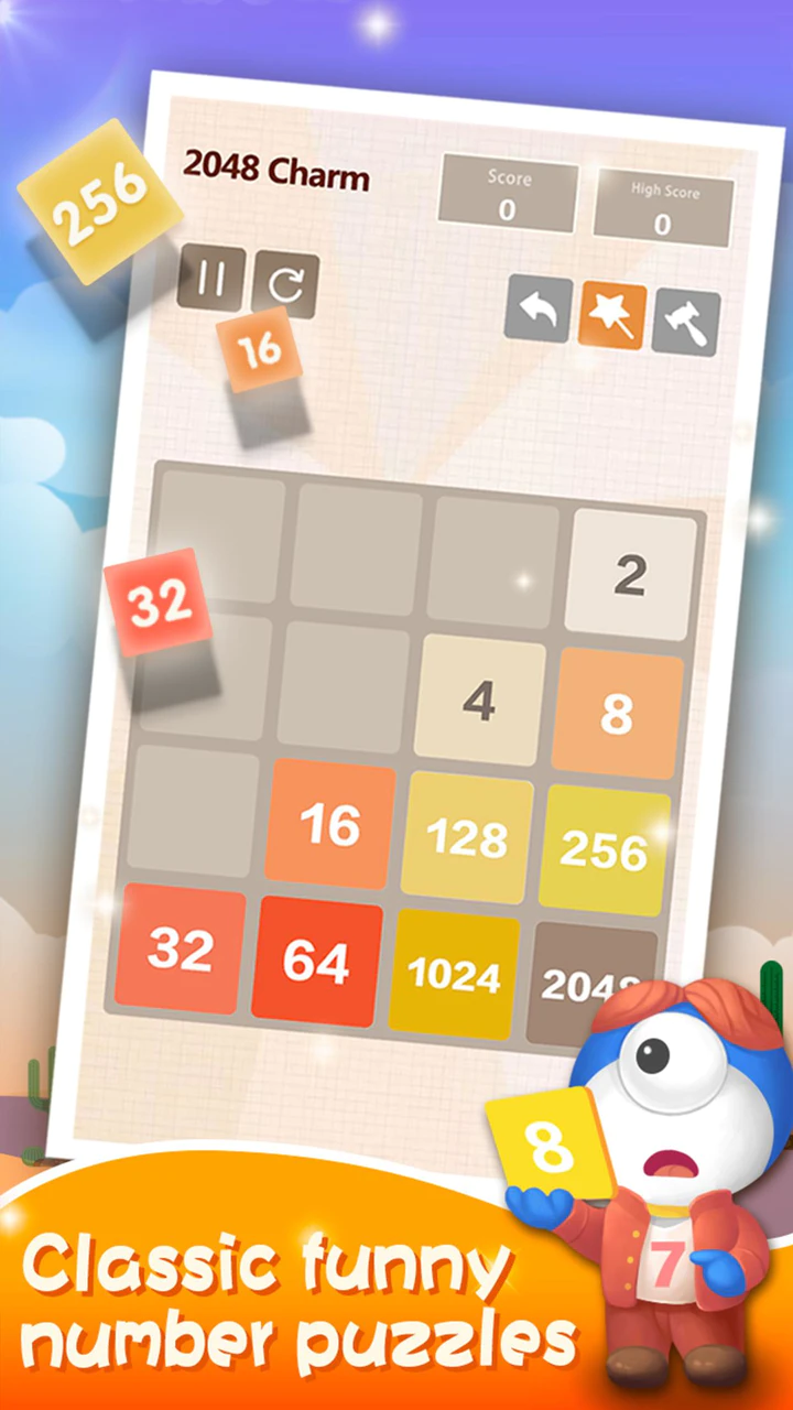 Скачать 2048 Очарование: головоломка MOD APK v5.8931 для Android