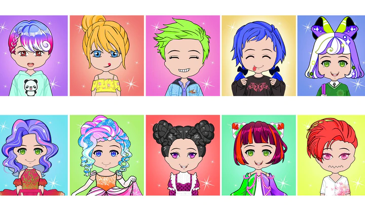 Descargar Chibi Dress Up Fashion Game APK v1.6 para Android