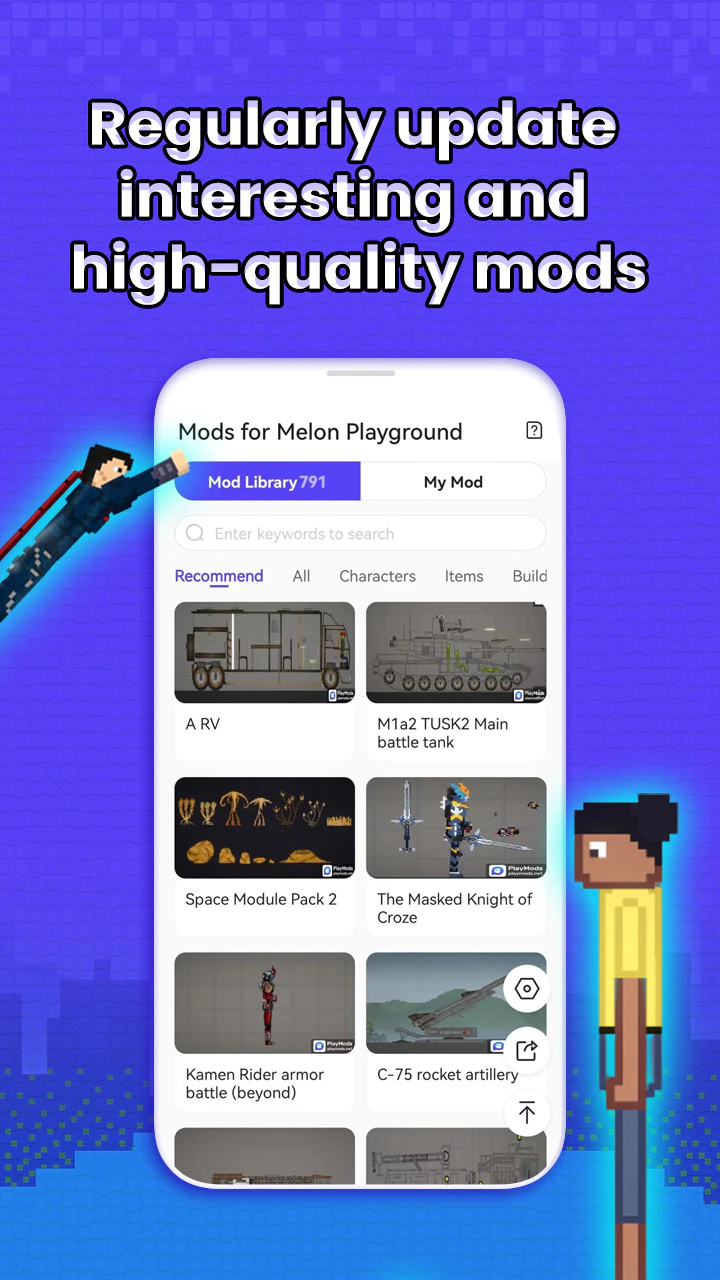 Скачать Mods for Melon Playground APK v3.4 для Android