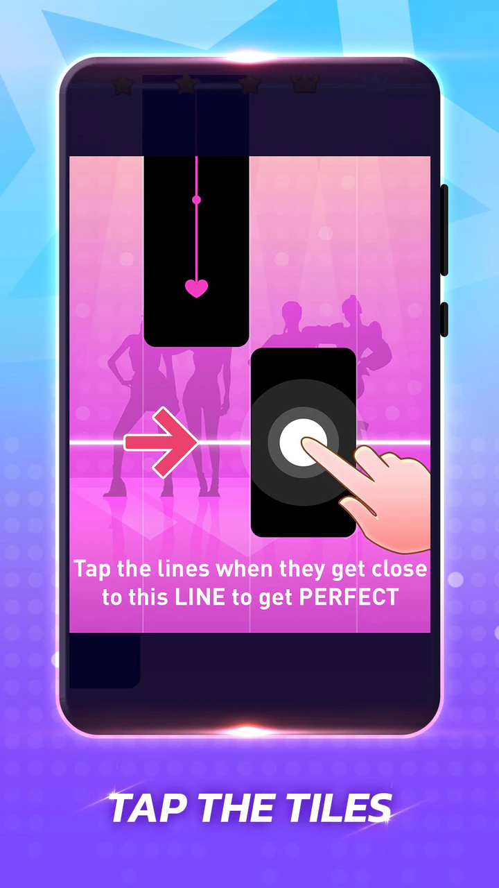 Скачать Kpop Magic Tiles - Piano Color APK v1.0.5 для Android