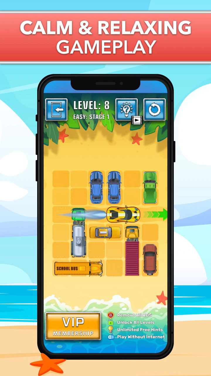 Скачать Parking Escape: Unblock Puzzle MOD APK v1.7.8 для Android