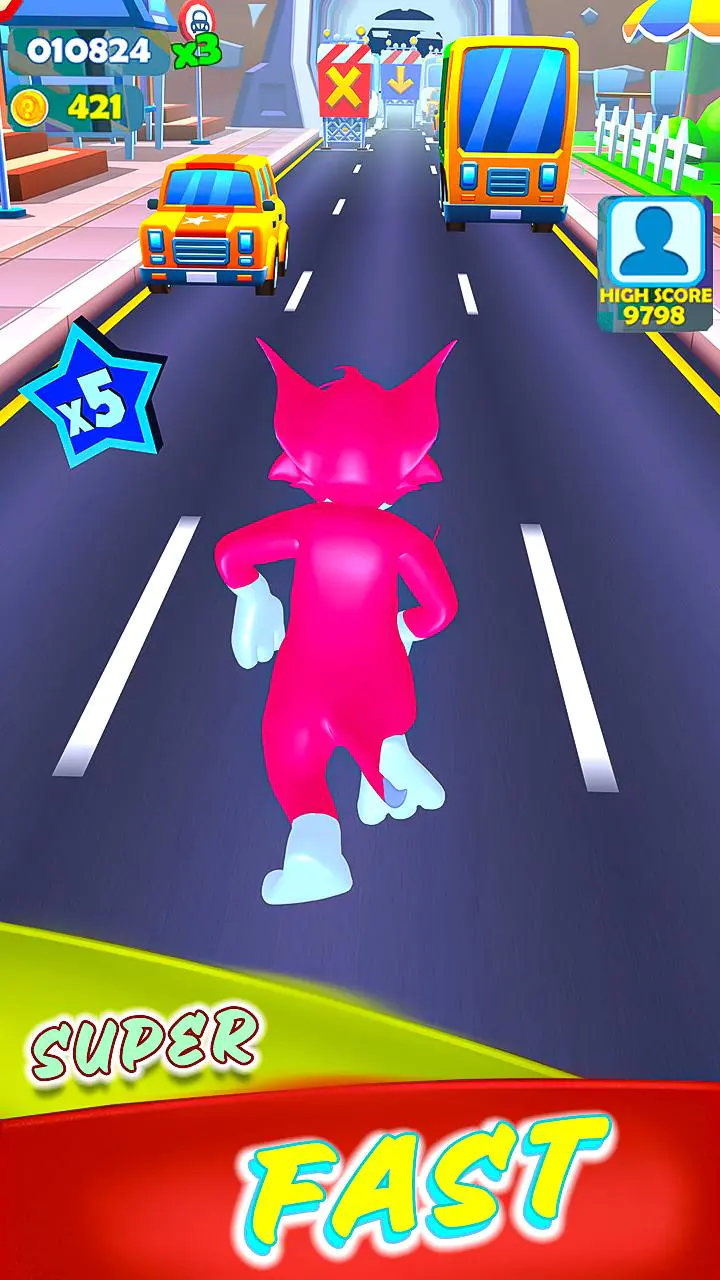 Скачать Cat Run : Tom Subway Runner 3D APK v1.0.1 для Android