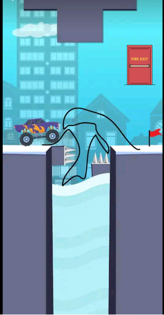 Скачать Draw to bridge : And save car APK v4 для Android