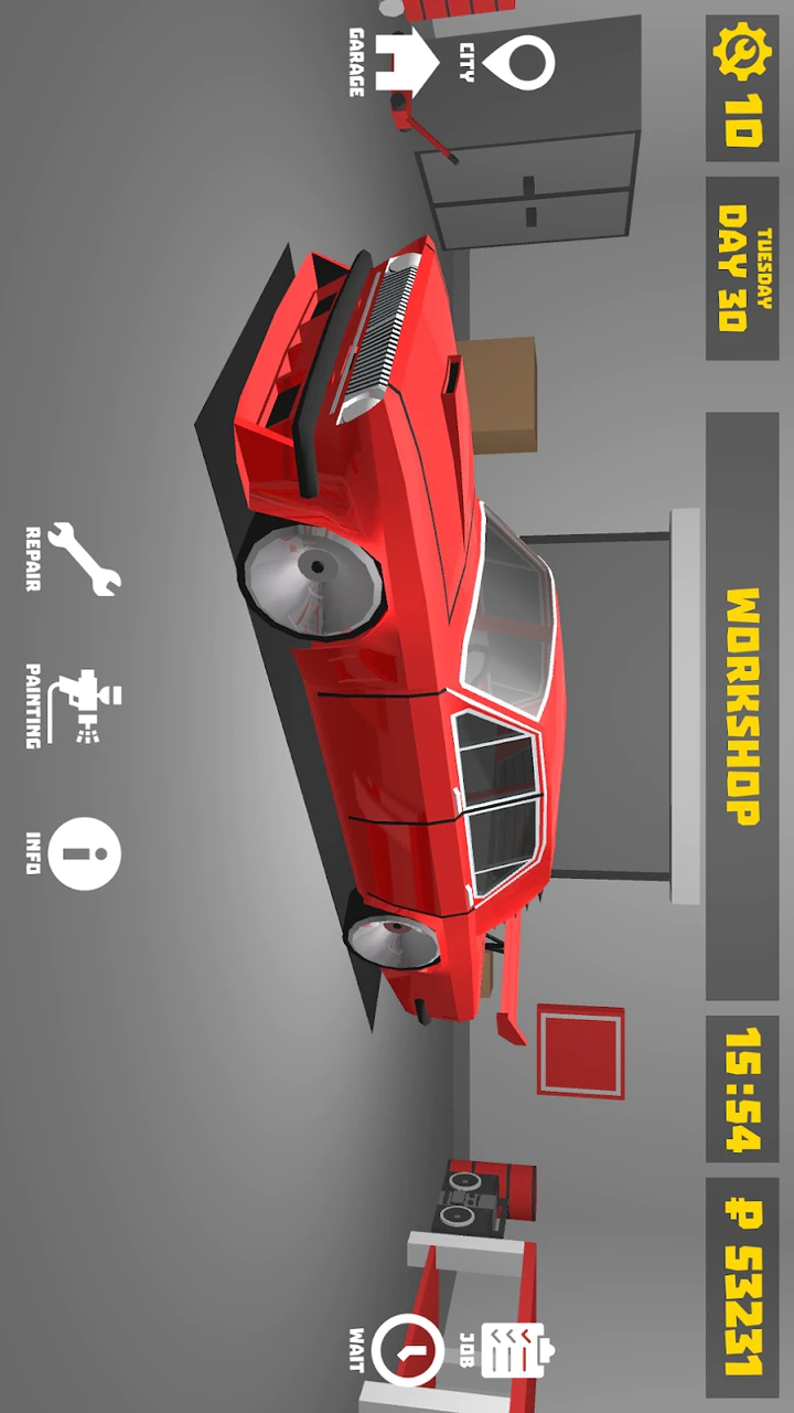 Download Retro Garage - Car mechanic simulator MOD APK v2.16.0 for Android