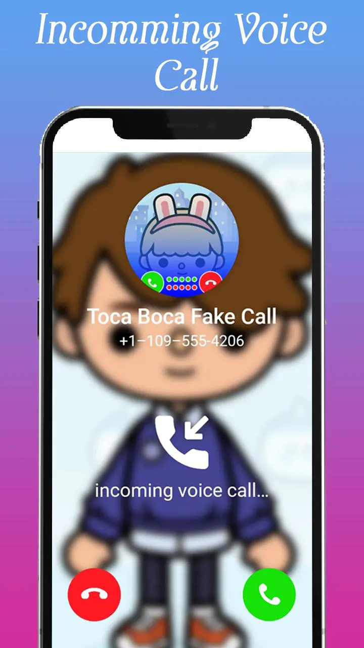 Скачать Fake Call With Toca Life Boca APK v1.0 для Android