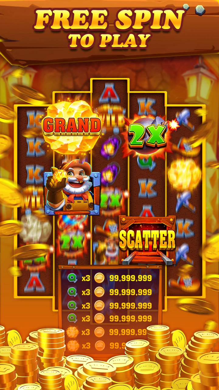 Скачать Gold Mine Slots APK v1.4.0 для Android