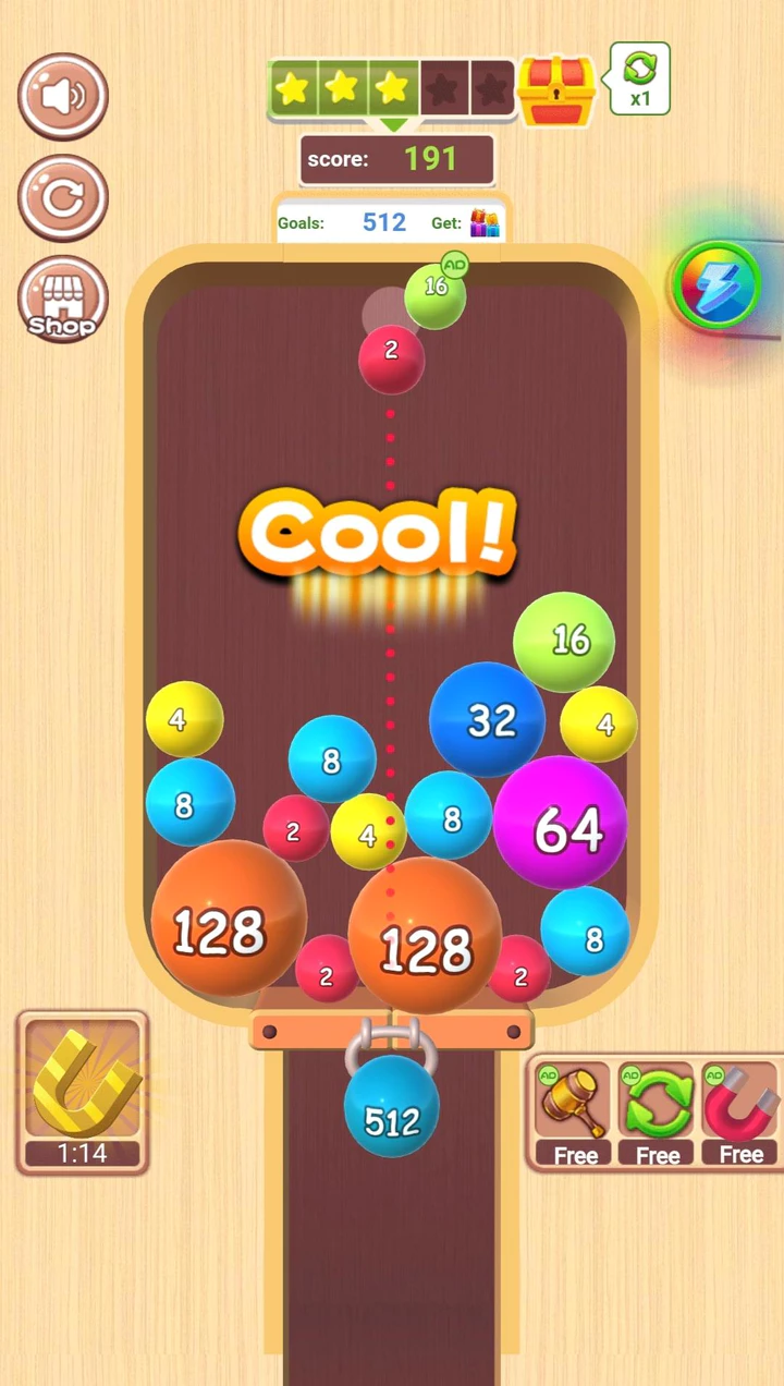 Скачать 2048 Ball Buster APK v1.0.1 для Android