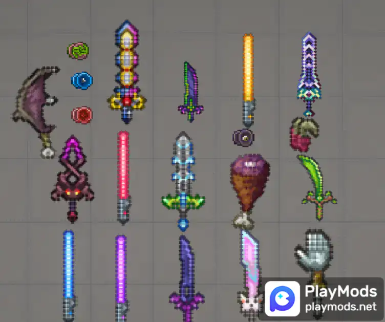 How to Download Melon Sandbox Playground Terraria Weapon Mod | playmods.net