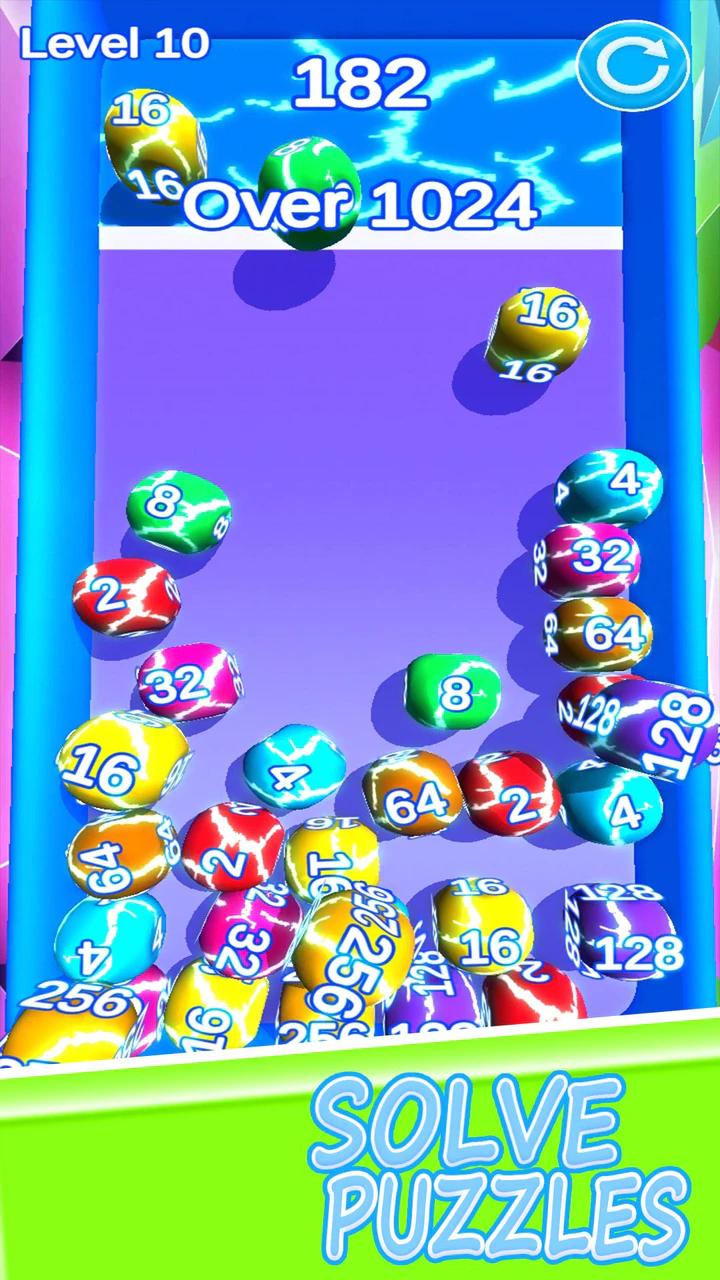 Скачать Melty Bubble 2048 : Merge APK v0.3 для Android