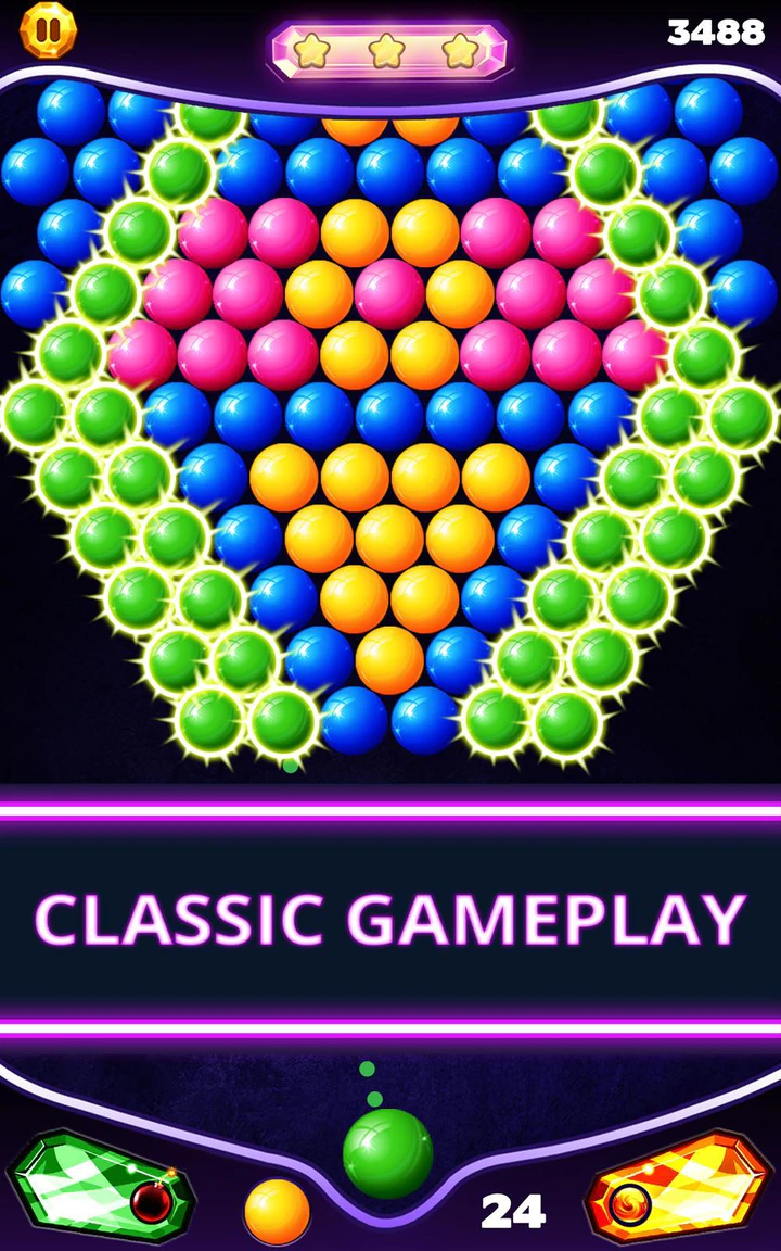 Скачать Bubble Shooter Classic MOD APK v6.6 для Android