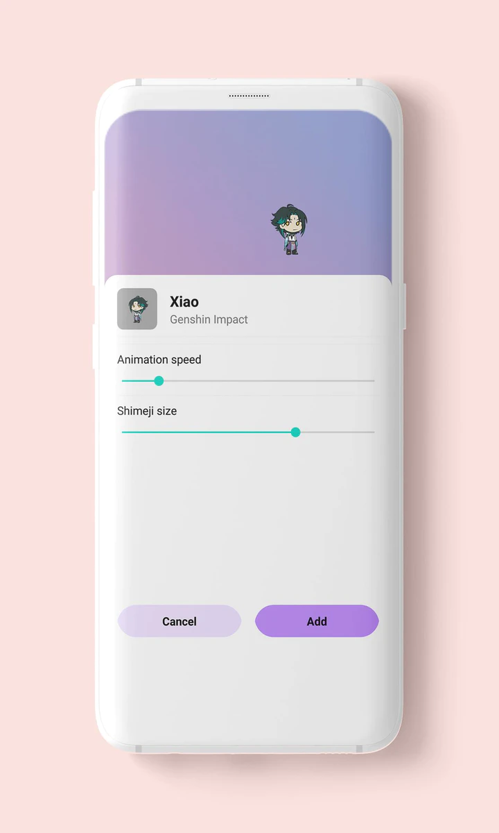 Скачать My Genshin shimeji - mascot APK v1.1 для Android