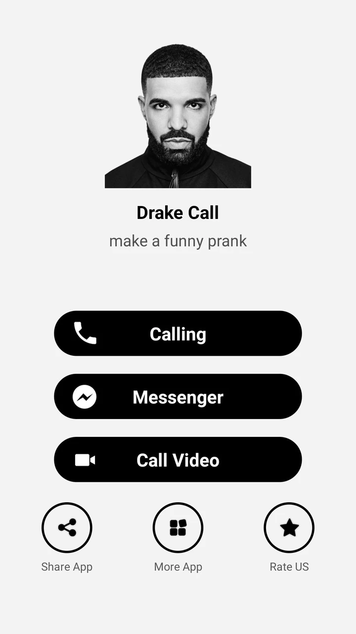 Descargar Drake Fake Video Call MOD APK v1.0.0 para Android