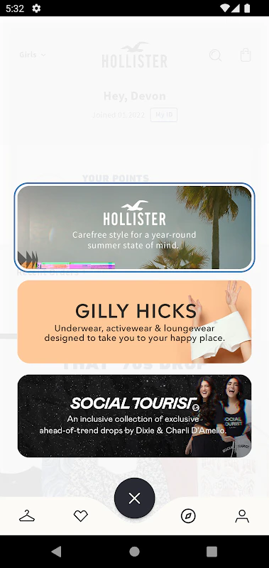 Hollister coupons clearance honey