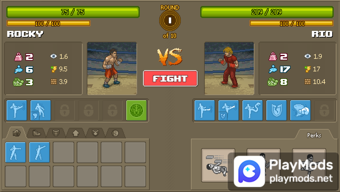วิธีเล่น Punch Club - Fighting Tycoon Mod Apk ฟรีบน Android | playmods.net