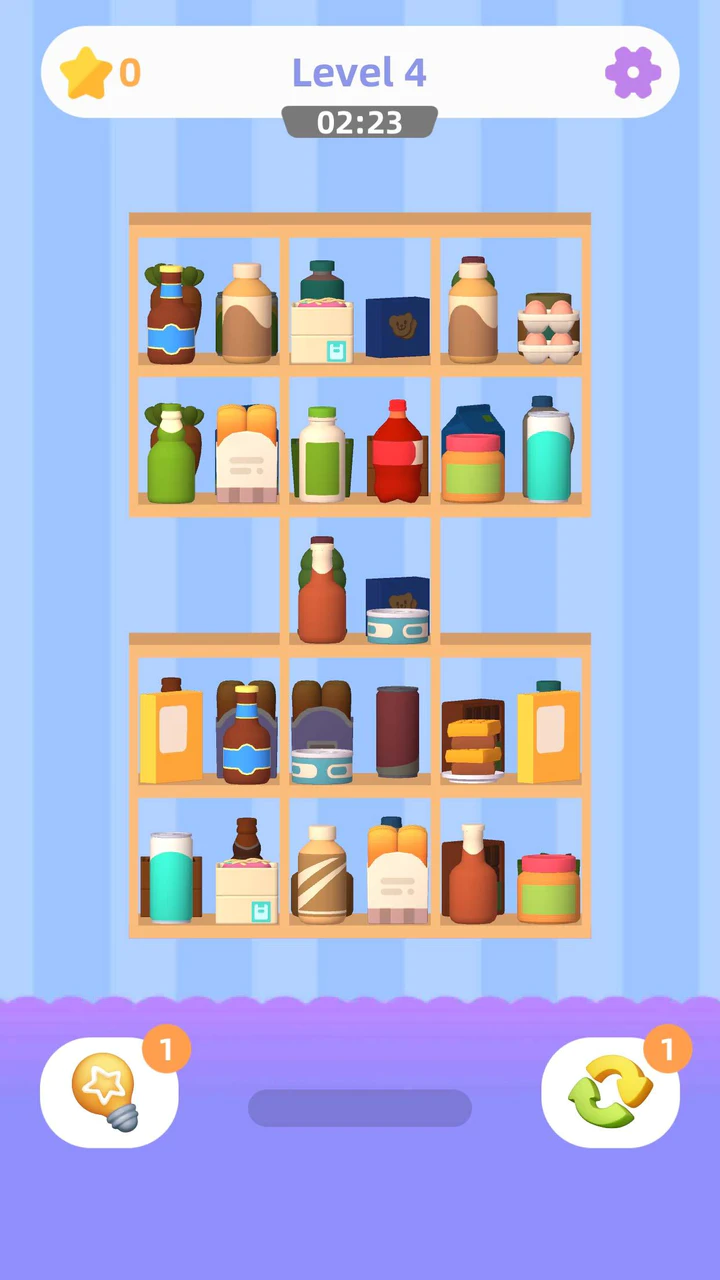 Скачать Food Sort: Сортировка шкафа APK v1.07 для Android