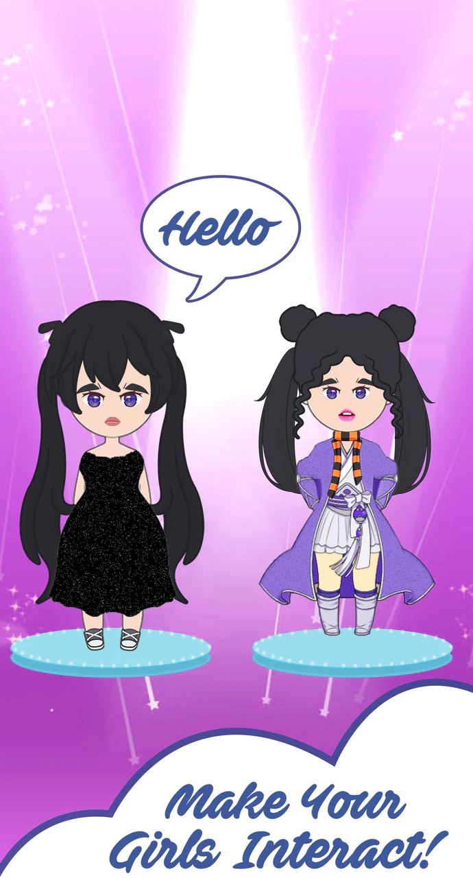 Скачать Chibi Dolls Avatar Maker Games APK v1.4 для Android