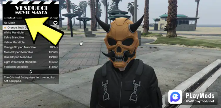 GTA V'deki Tüm Halloween Tech Demon Masks Renkler ve Çeşitlemeler ve ...