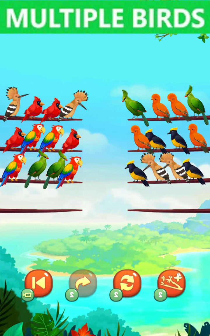 Скачать Bird Sort:Color Sorting Puzzle APK v1.1 для Android