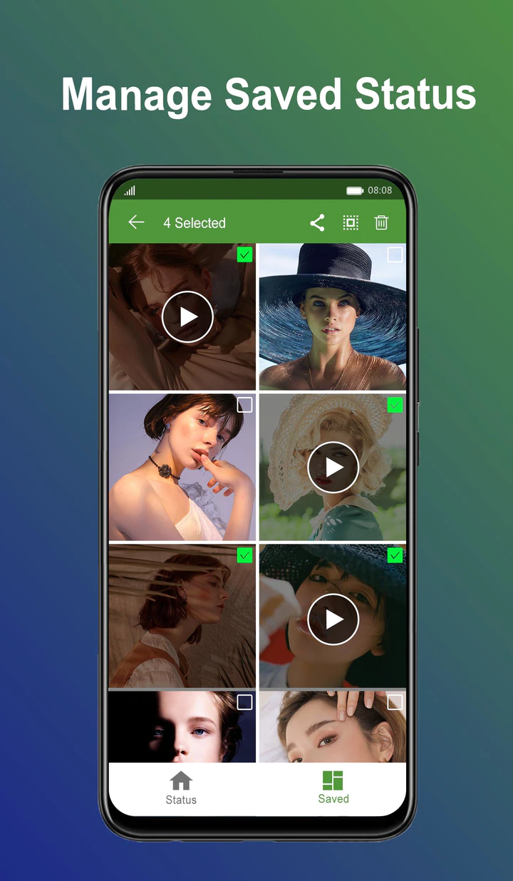 Скачать Статус Saver - Сохранить статус для WhatsApp MOD APK v2.0.38.0604  для Android