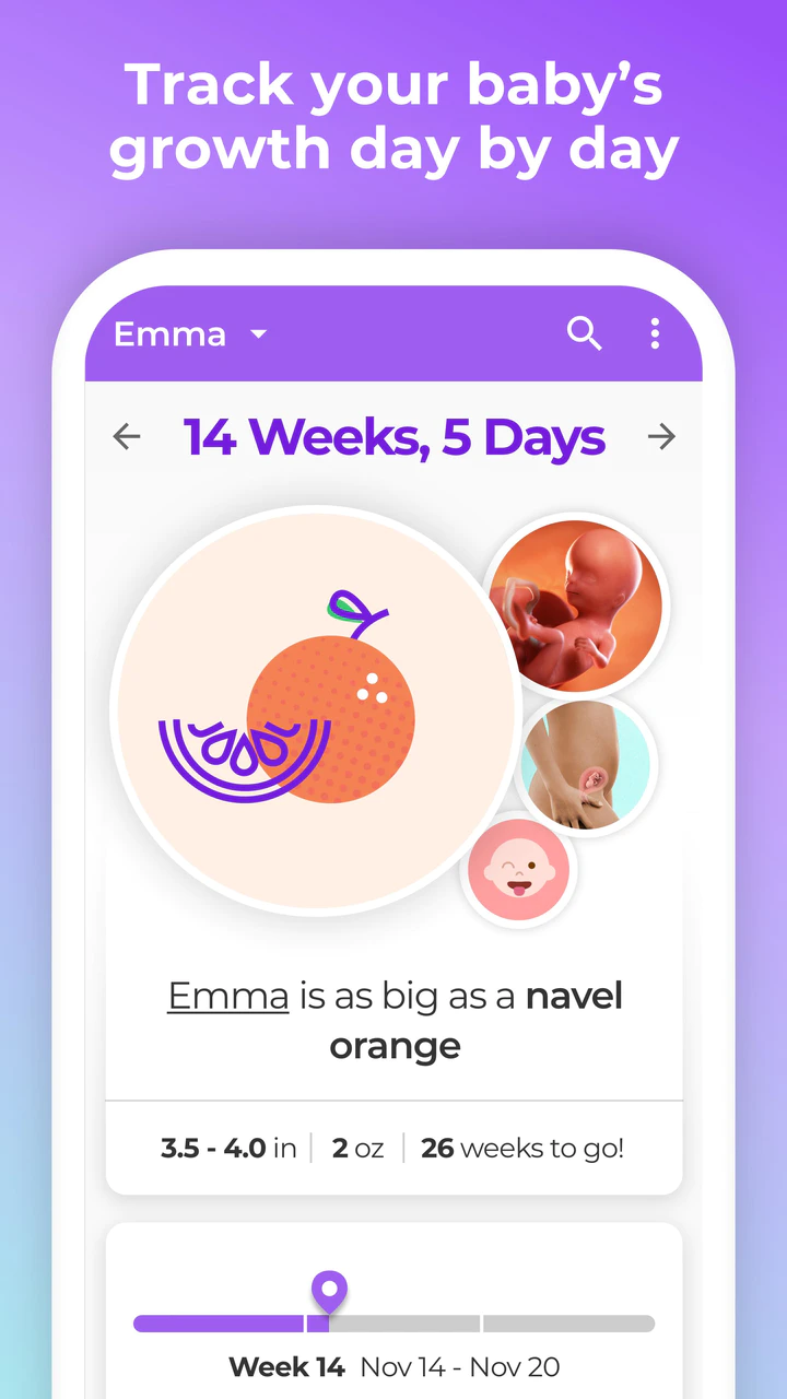 Скачать Pregnancy Tracker & Baby App MOD APK v7.28 для Android